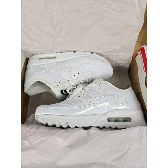 Nike Air Max 90 SE “Dance” White Iridescent – Women’s US 6.5 - Picture 7 of 7